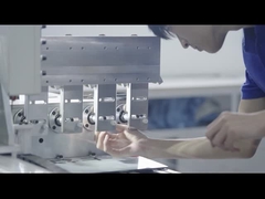 Producción automatizada de potenciales de cuerda de alambre y potenciales de corte de cermet