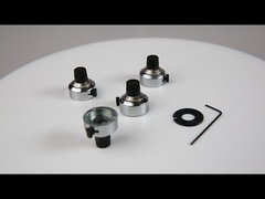 15 Vueltas Diálogo digital Potentiómetro de volumen Botón para el Potentiómetro de Wirewound H-23-6A