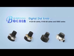 Diálogo digital Potenciómetro de botón de volumen de metal 3590s Wirewound H-23-6A