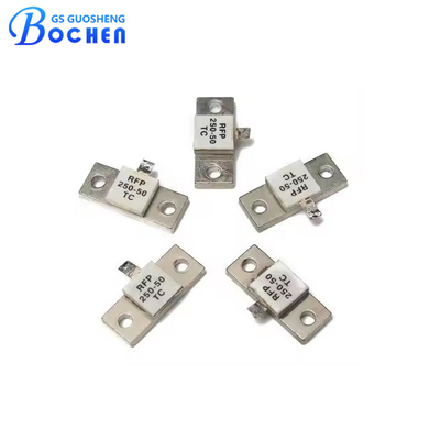 Resistor de RF de 50 ohms 100w Cerámica de alta potencia Flange de RF de 50 ohms Resistor
