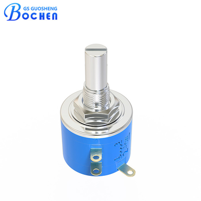 Bochen 3540S-1-103l Potenciómetro de precisión con el estilo de terminación de la llave de soldadura 10K Ohm Resistencia nominal