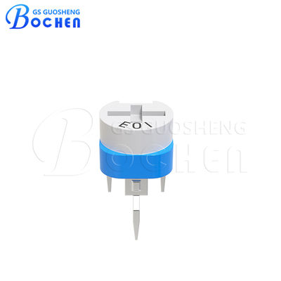Potenciómetro de película de carbono de 100 Ohms Resistor variable de giro único RM065 0.1W